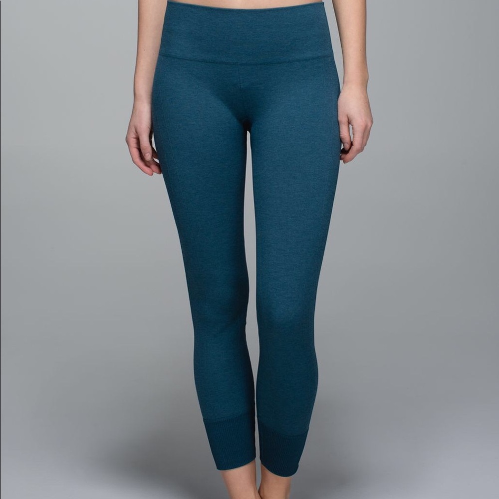 Lululemon Ebb To Street Leggings Dark Teal 4